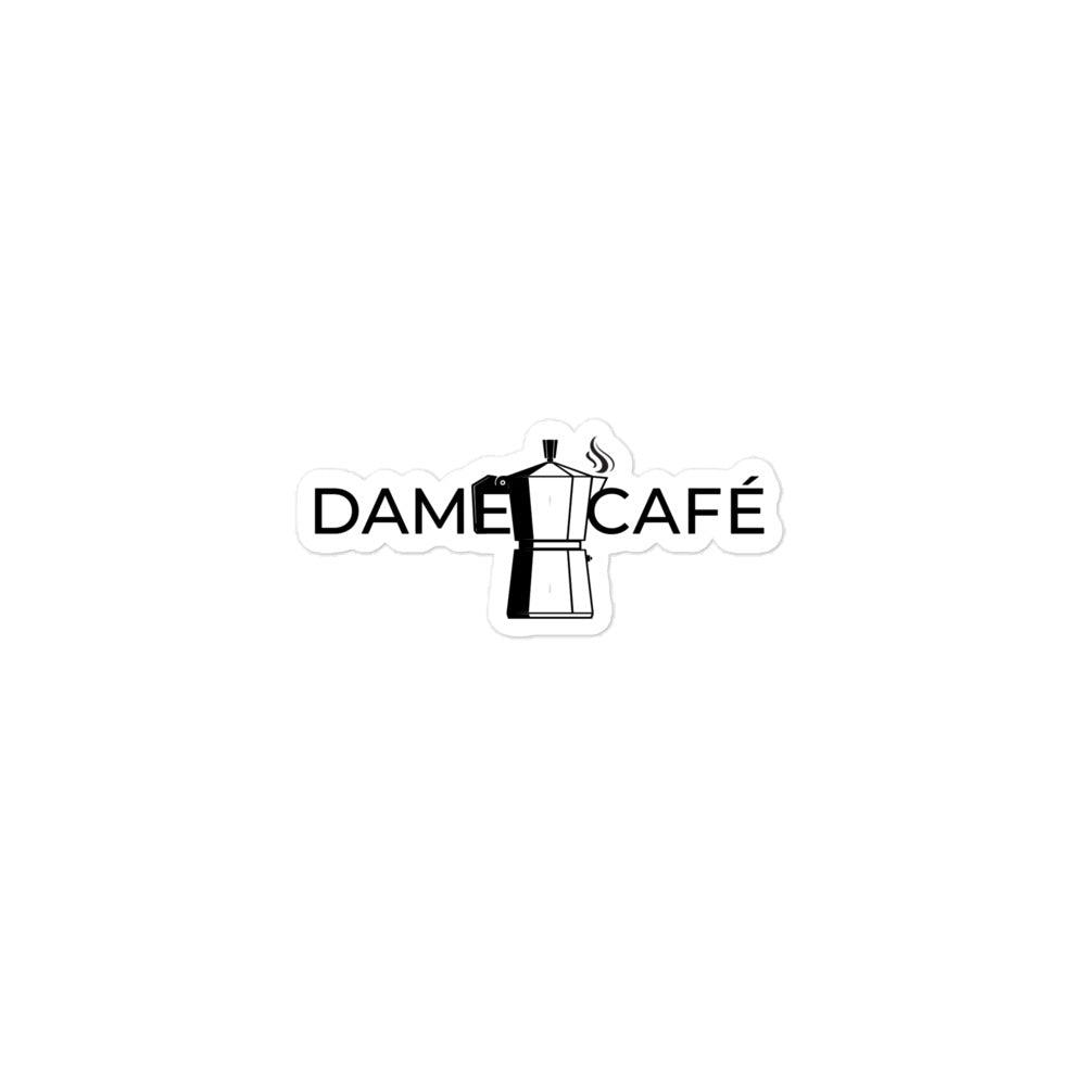 Dame Café stickers